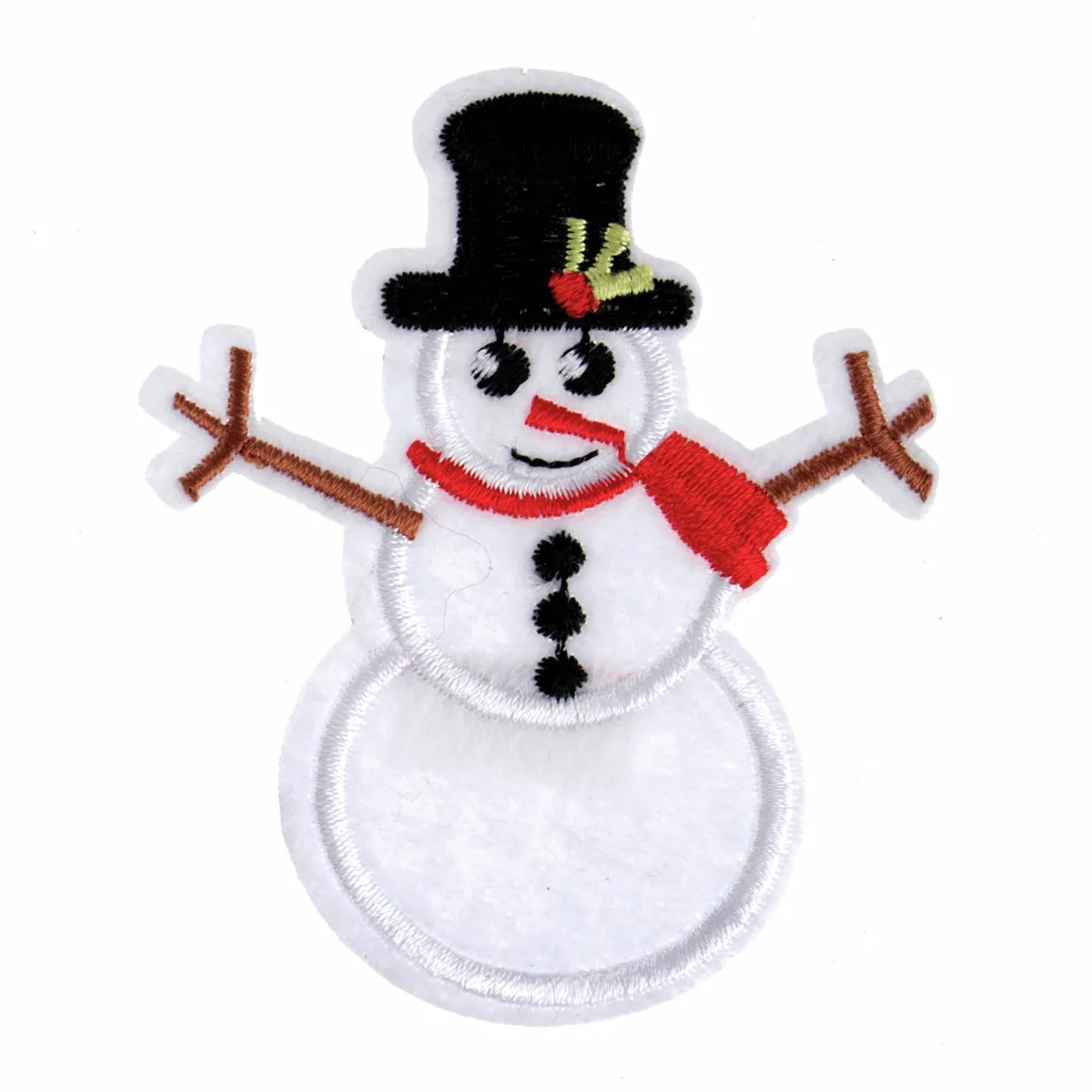 Trimits Iron-On/Sew On Motif Patch - Snowman