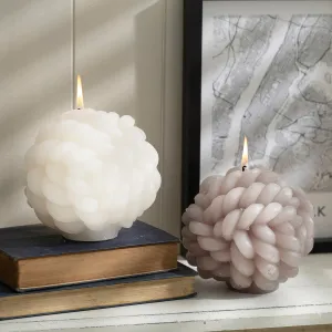 Twisted Rope Knot Decorative Candles