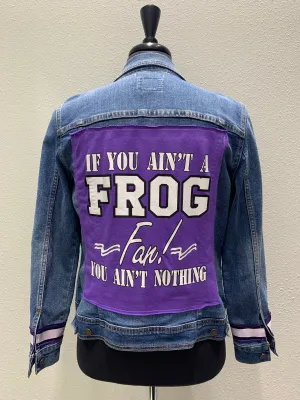 Vintage Repurposed TCU Jacket