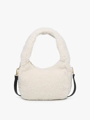 White Teddy Shoulder Bag