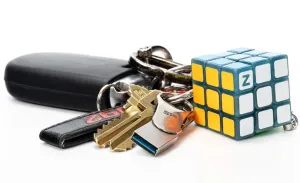 Z Mini 3x3 Keychain Cube